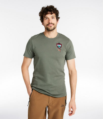Men's Maine Inland Fisheries and Wildlife Tee, White-Tailed Deer - L.L.Bean Value