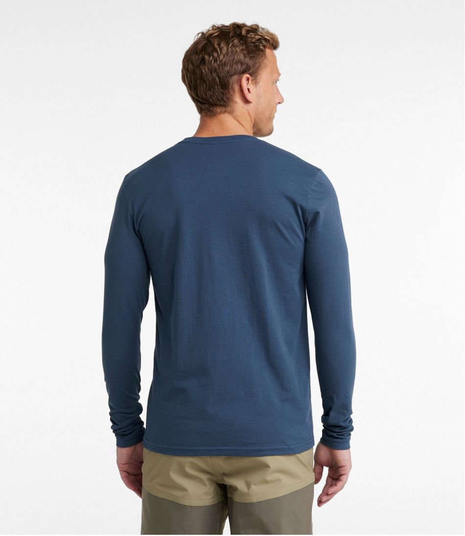 Men's MIF&W Tee, Long-Sleeve Brook Trout - L.L.Bean Great Value