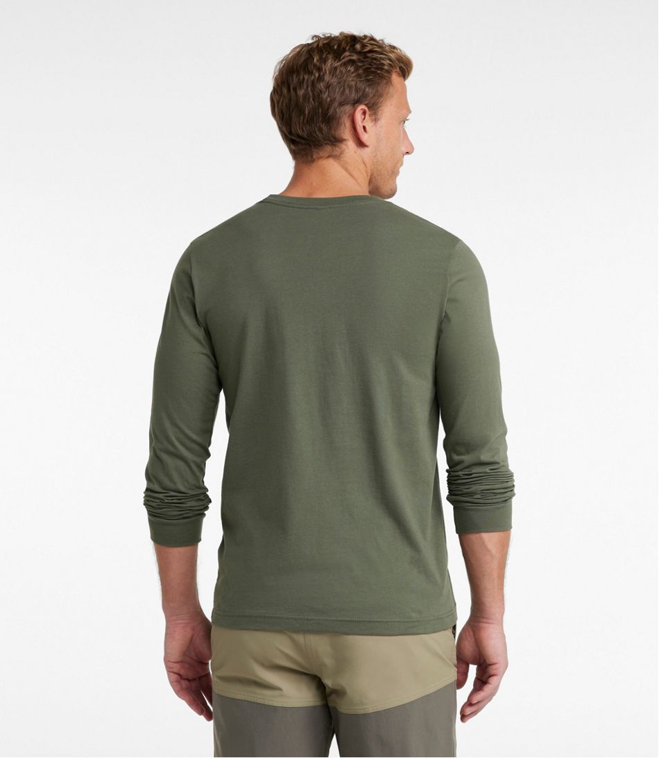 Men's MIF&W Tee, Long-Sleeve White-Tailed Deer - L.L.Bean Latest