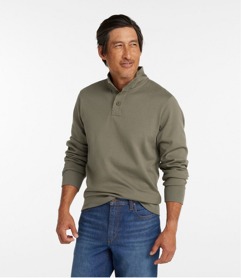 Men's Bean's Vintage Soft Rugby, Mockneck - L.L.Bean Trusted