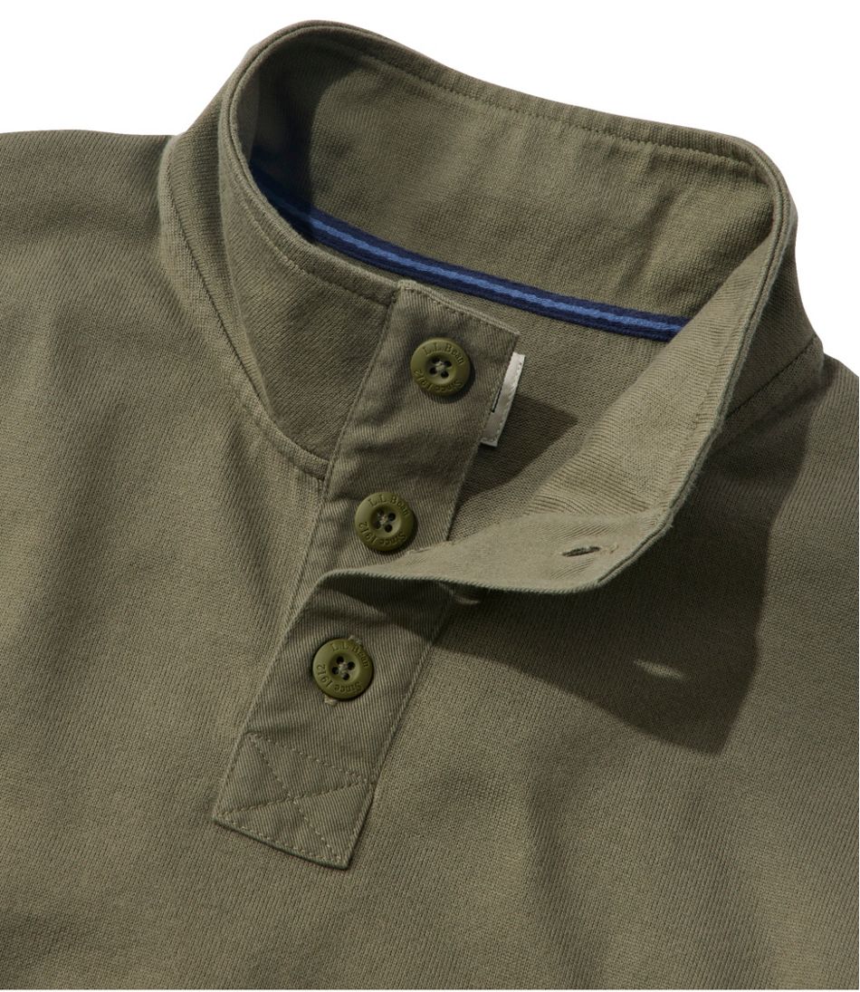 Men's Bean's Vintage Soft Rugby, Mockneck - L.L.Bean Trusted