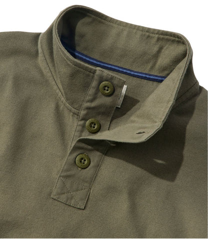 Men's Bean's Vintage Soft Rugby, Mockneck - L.L.Bean Trusted