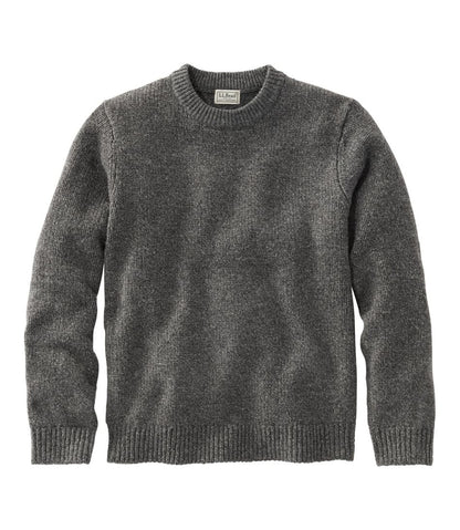 Men's Bean's Classic Ragg Wool Sweater, Crewneck - L.L.Bean Great Value