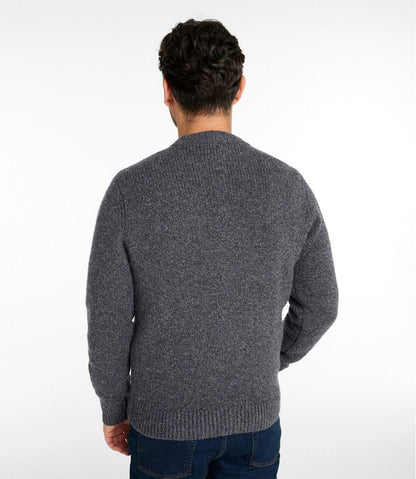 Men's Bean's Classic Ragg Wool Sweater, Crewneck - L.L.Bean Great Value