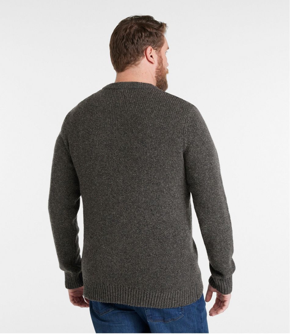 Men's Bean's Classic Ragg Wool Sweater, Crewneck - L.L.Bean Great Value