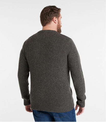 Men's Bean's Classic Ragg Wool Sweater, Crewneck - L.L.Bean Great Value