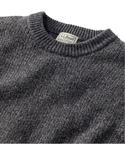 Men's Bean's Classic Ragg Wool Sweater, Crewneck - L.L.Bean Great Value