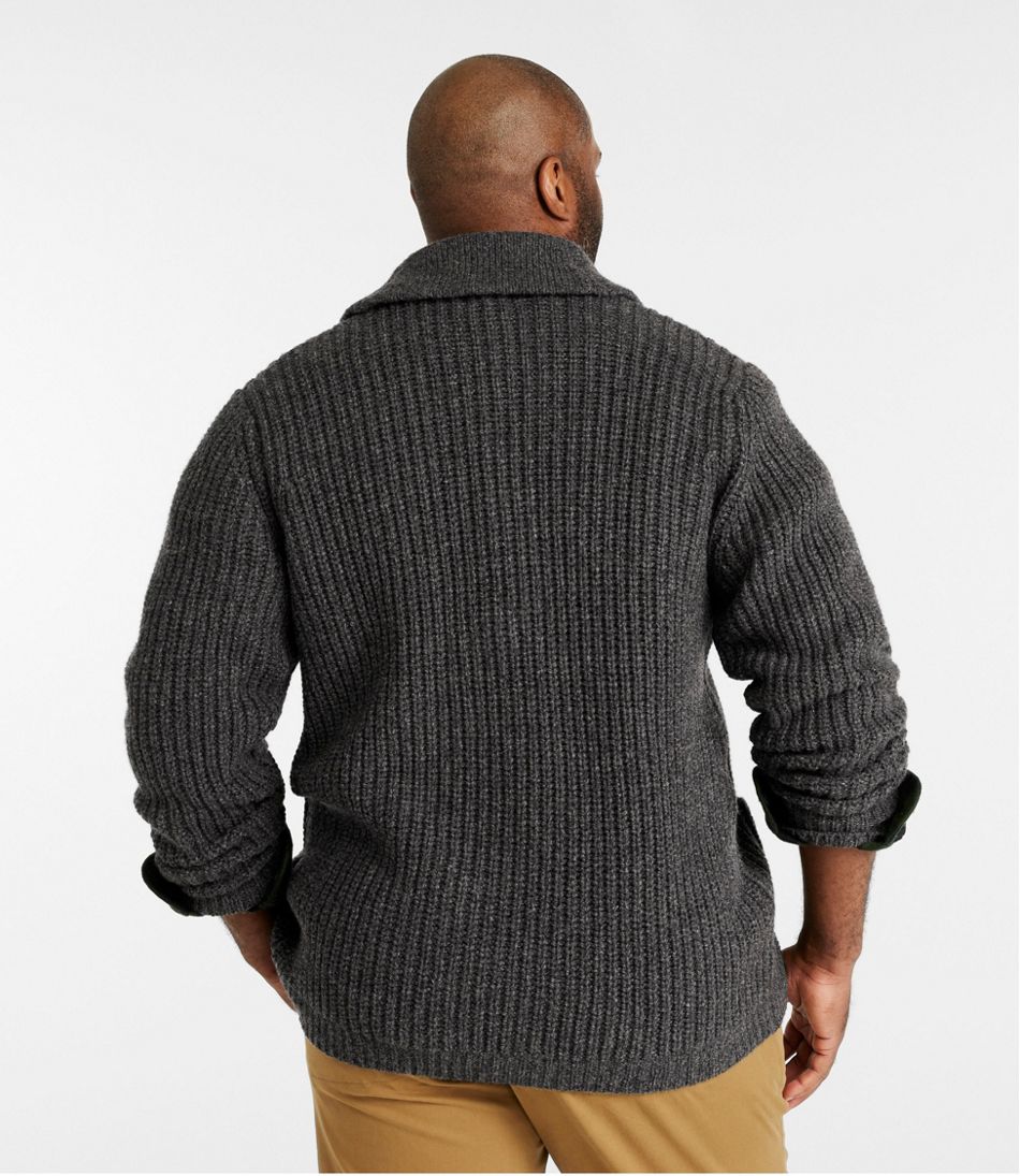 Men's L.L.Bean Classic Ragg Wool Sweater, Cardigan - L.L.Bean Quality