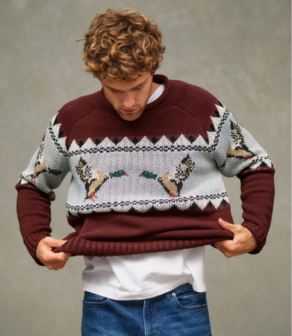 Men's Signature Organic Cotton Rollneck Sweater, Fair Isle - L.L.Bean Value