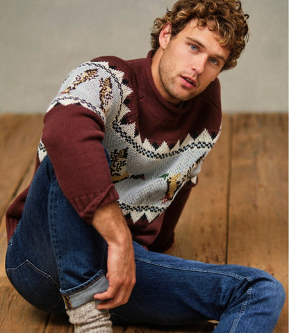 Men's Signature Organic Cotton Rollneck Sweater, Fair Isle - L.L.Bean Value