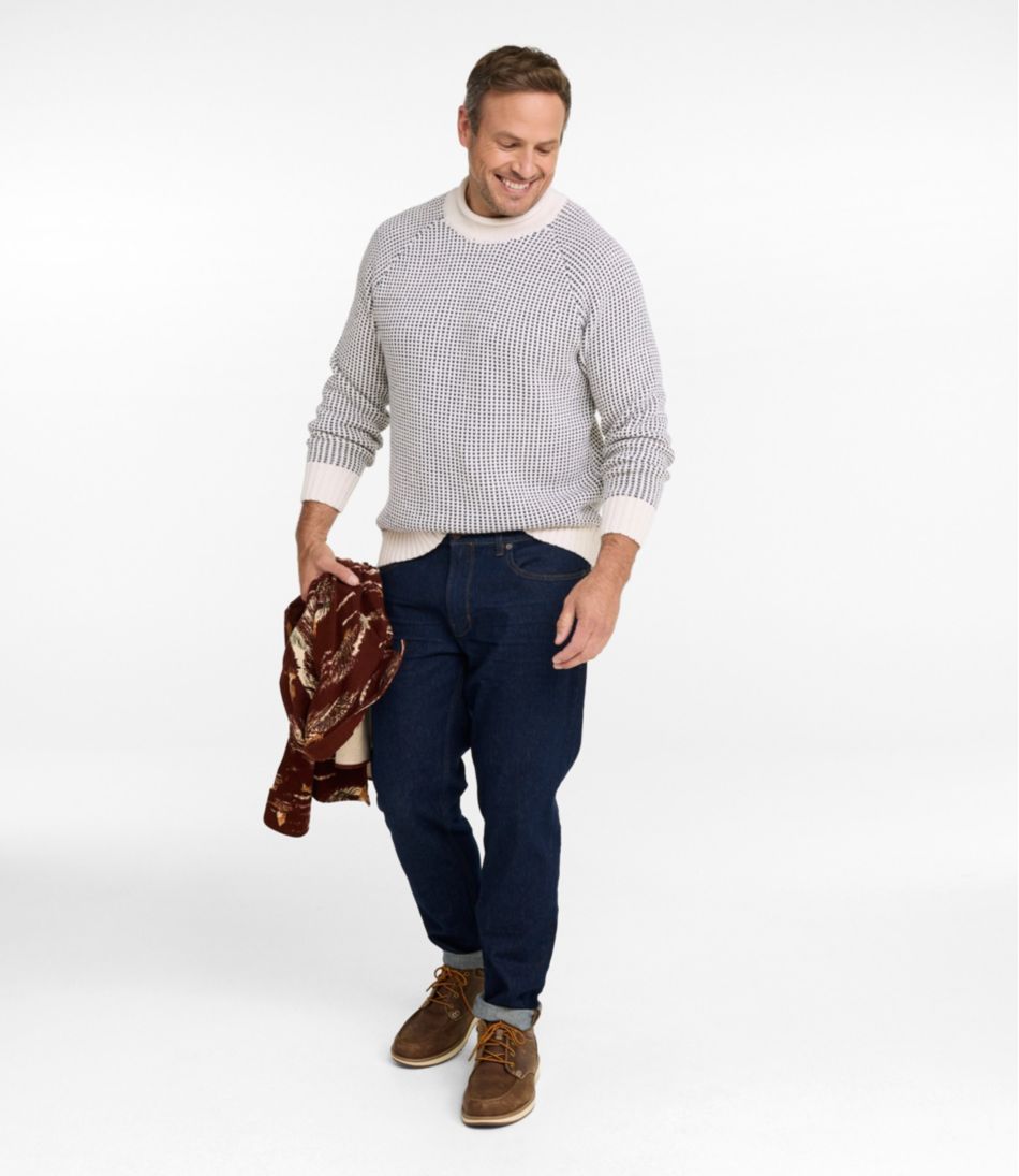 Men's Signature Organic Cotton Rollneck Sweater, Fair Isle - L.L.Bean Value