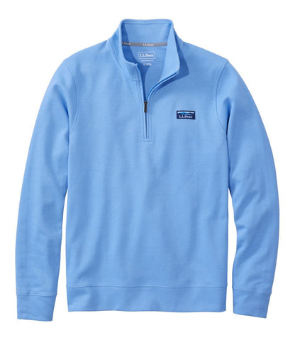 Men's Comfort Stretch Performance® Piqué, Quarter-Zip Pullover - L.L.Bean Great Value