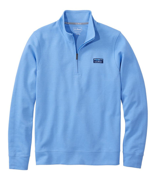 Men's Comfort Stretch Performance® Piqué, Quarter-Zip Pullover - L.L.Bean Great Value