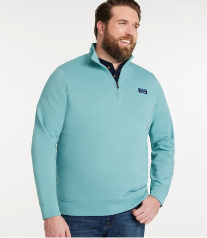 Men's Comfort Stretch Performance® Piqué, Quarter-Zip Pullover - L.L.Bean Great Value