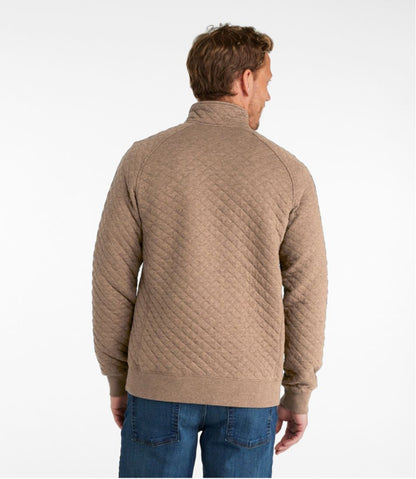 Men's Quilted Sweatshirt, Mockneck - L.L.Bean Latest