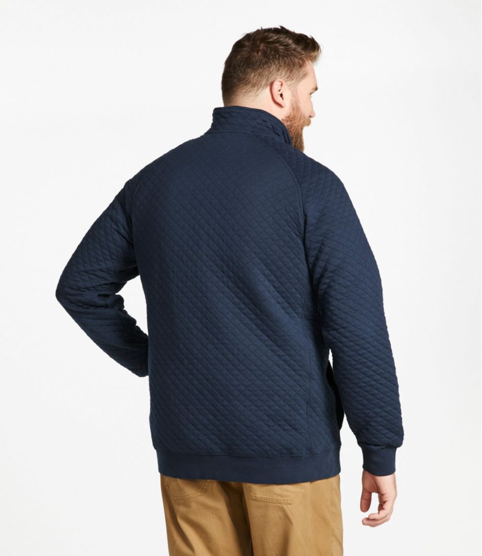 Men's Quilted Sweatshirt, Mockneck - L.L.Bean Latest