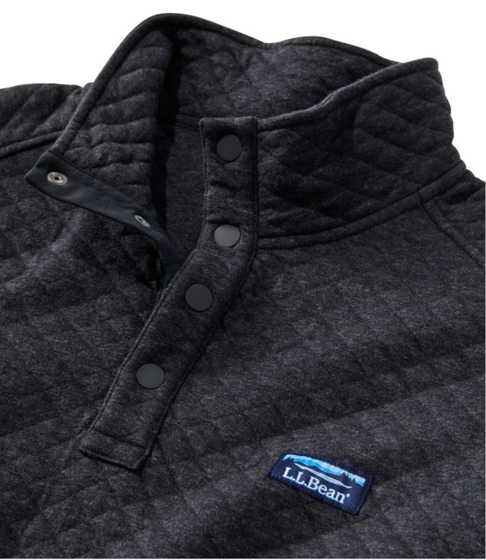Men's Quilted Sweatshirt, Mockneck - L.L.Bean Latest