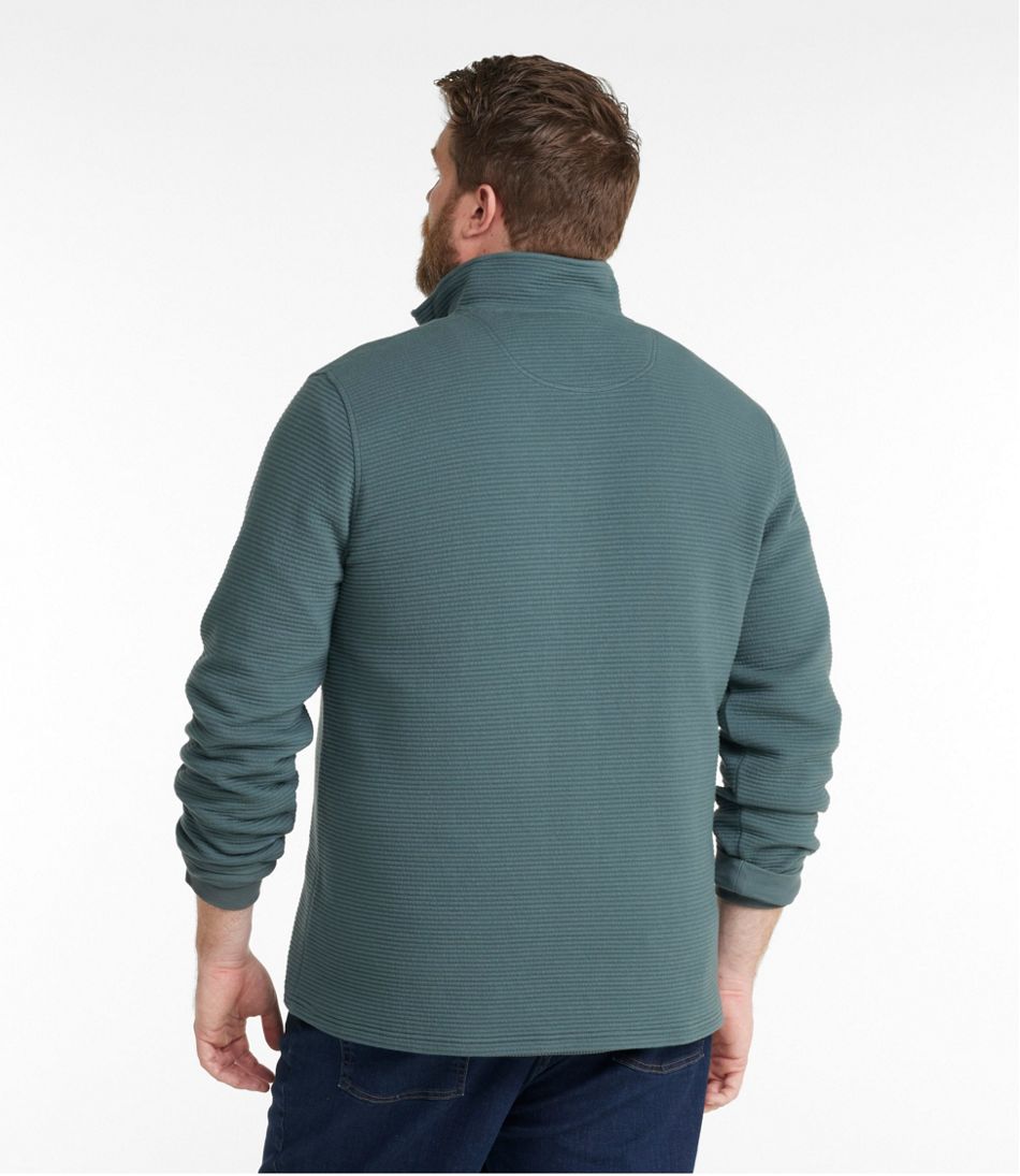 Men's Lakewashed Double-Knit Quarter-Zip Pullover - L.L.Bean Quality