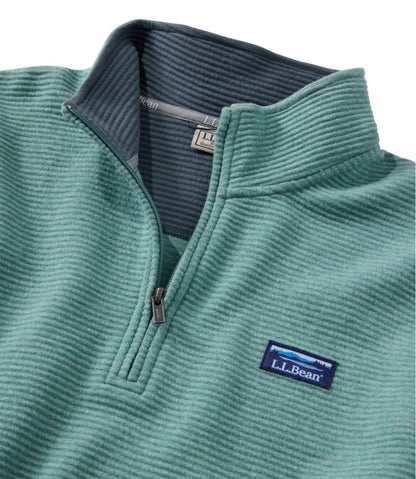 Men's Lakewashed Double-Knit Quarter-Zip Pullover - L.L.Bean Quality