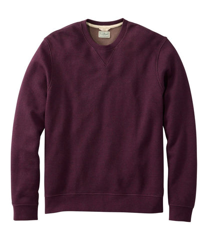 Men's All Seasons Textured Sweats, Crewneck - L.L.Bean Trusted