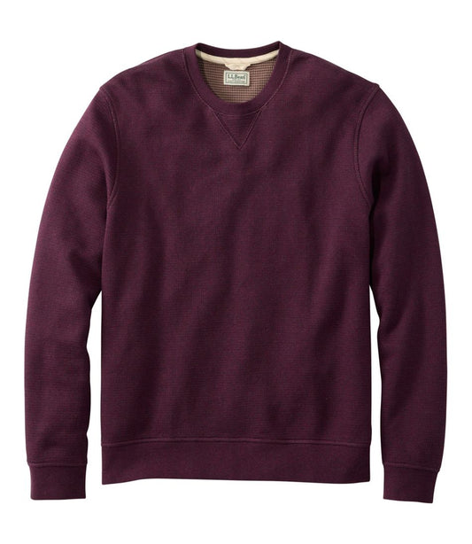 Men's All Seasons Textured Sweats, Crewneck - L.L.Bean Trusted