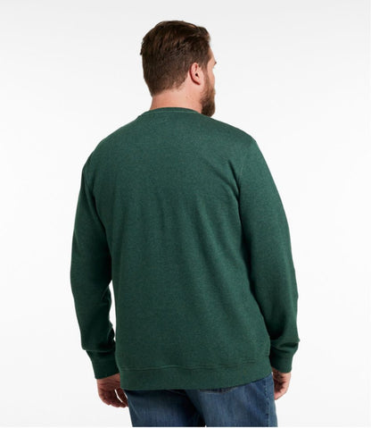 Men's All Seasons Textured Sweats, Crewneck - L.L.Bean Trusted
