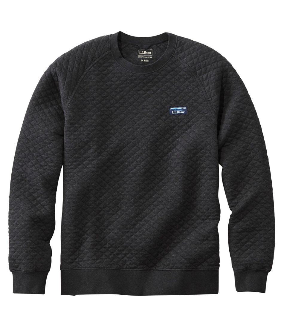 Men's Quilted Sweatshirt, Crewneck - L.L.Bean Customer Favorite