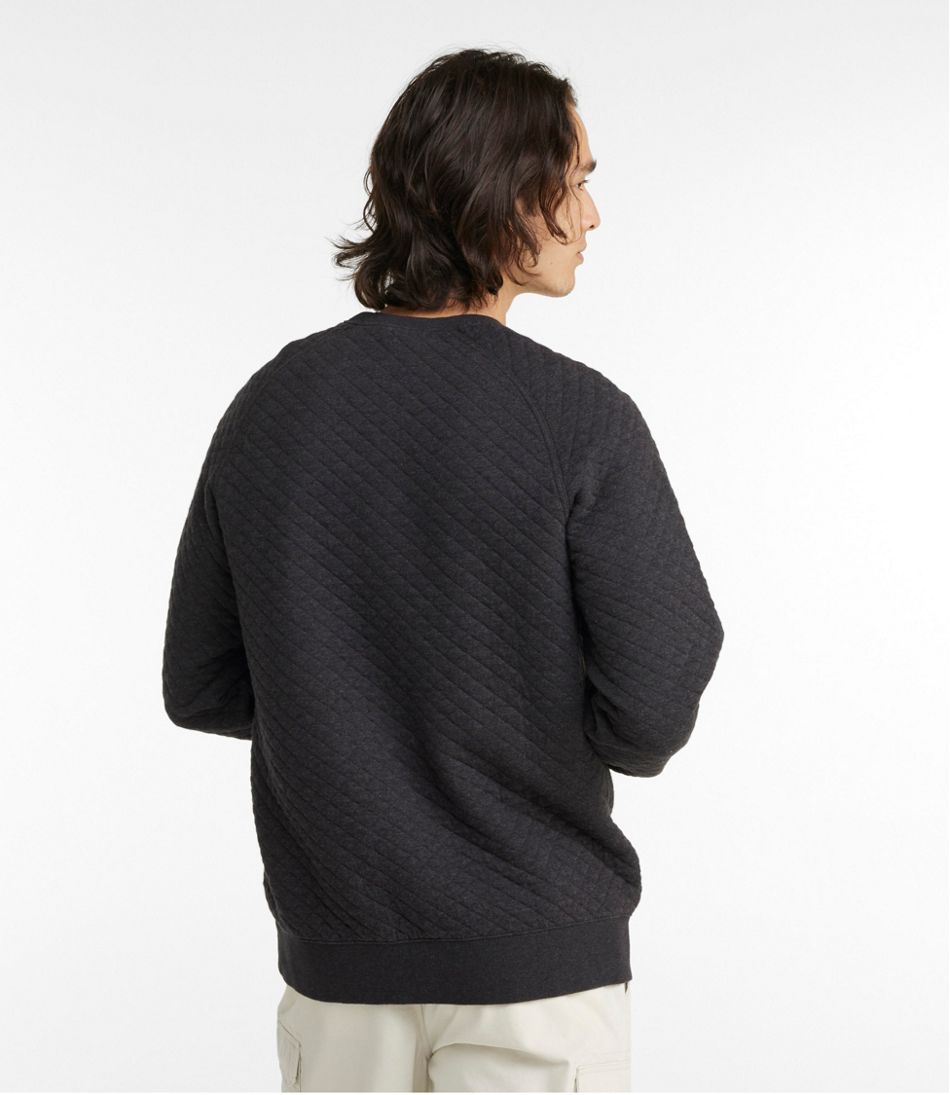 Men's Quilted Sweatshirt, Crewneck - L.L.Bean Customer Favorite