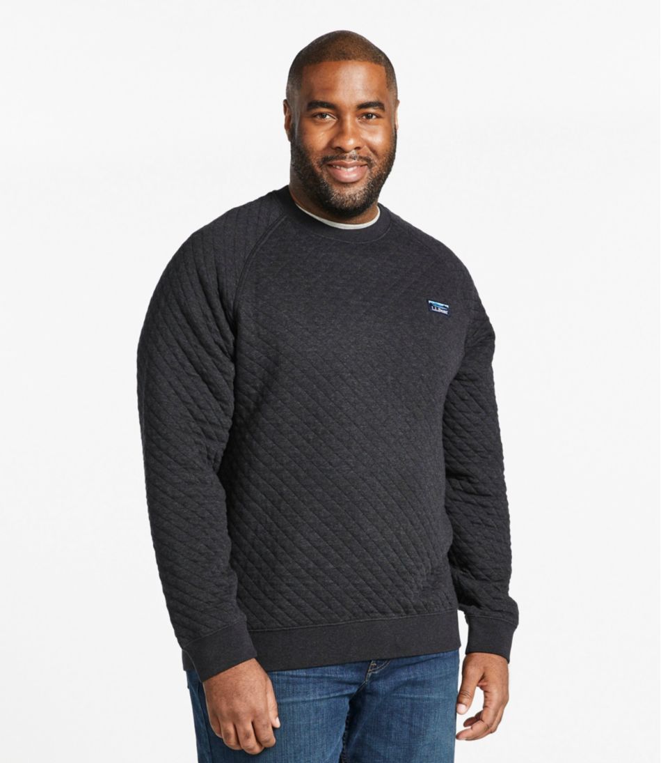 Men's Quilted Sweatshirt, Crewneck - L.L.Bean Customer Favorite