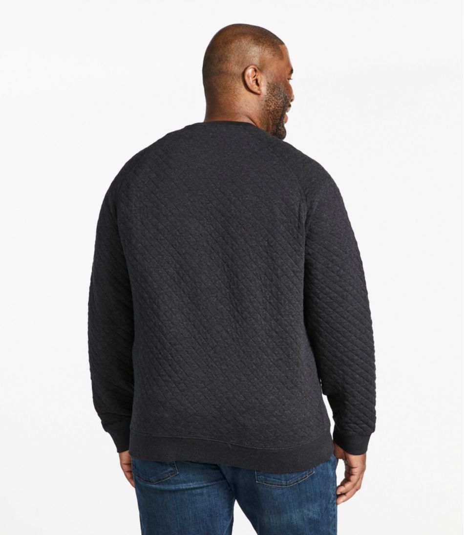 Men's Quilted Sweatshirt, Crewneck - L.L.Bean Customer Favorite