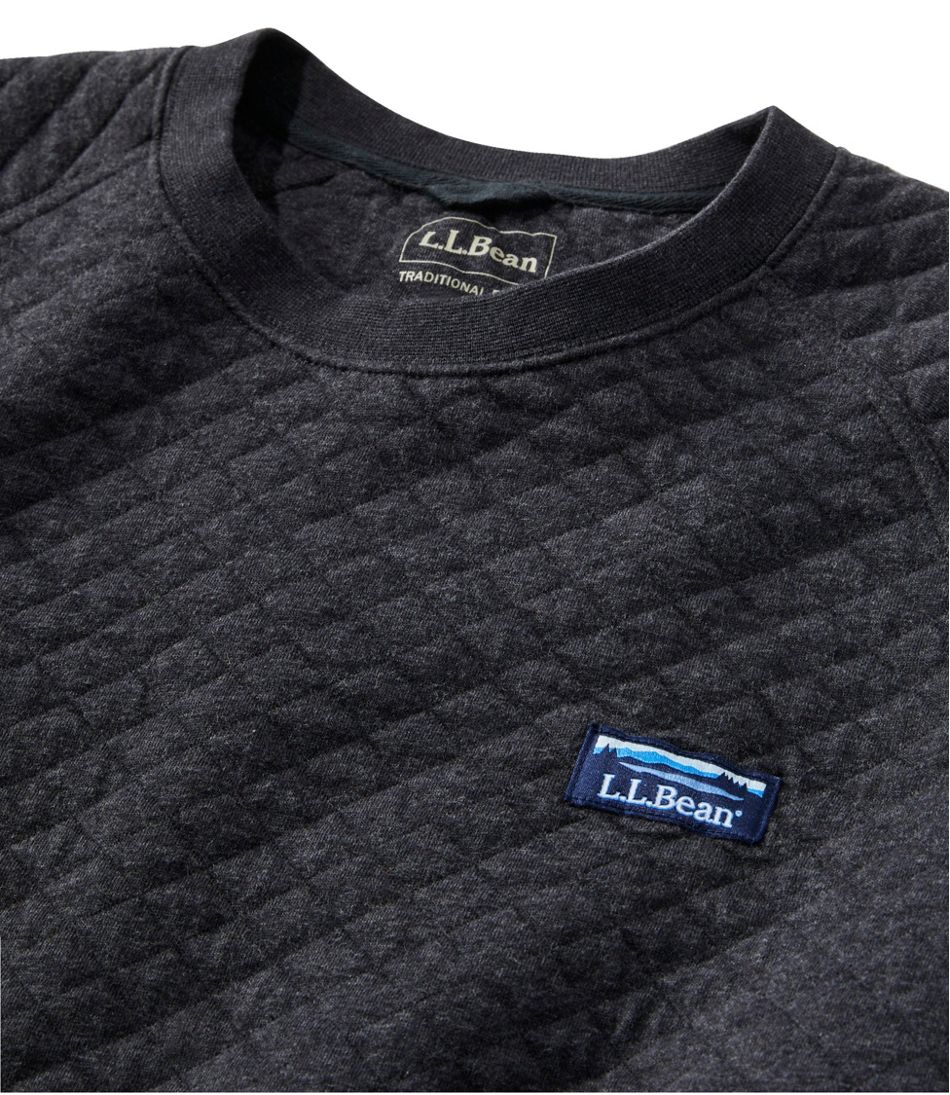 Men's Quilted Sweatshirt, Crewneck - L.L.Bean Customer Favorite