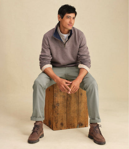 Men's All Seasons Textured Sweats, Quarter-Zip - L.L.Bean Essential