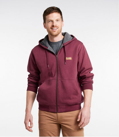 Men's Katahdin Iron Works® Hooded Sweatshirt, Fleece-Lined - L.L.Bean Great Value