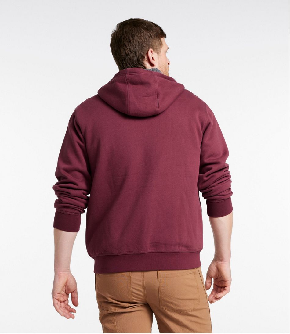 Men's Katahdin Iron Works® Hooded Sweatshirt, Fleece-Lined - L.L.Bean Great Value