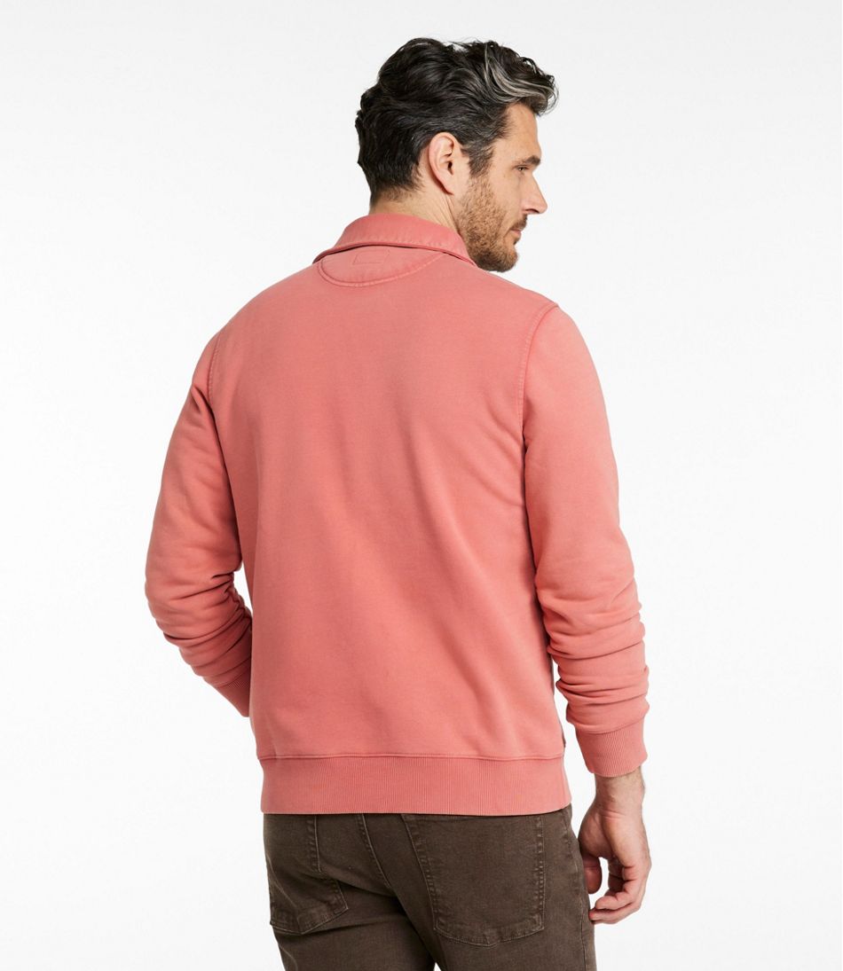 Men's Sunwashed Sweatshirt, Quarter-Zip Polo, Long-Sleeve - L.L.Bean Trusted