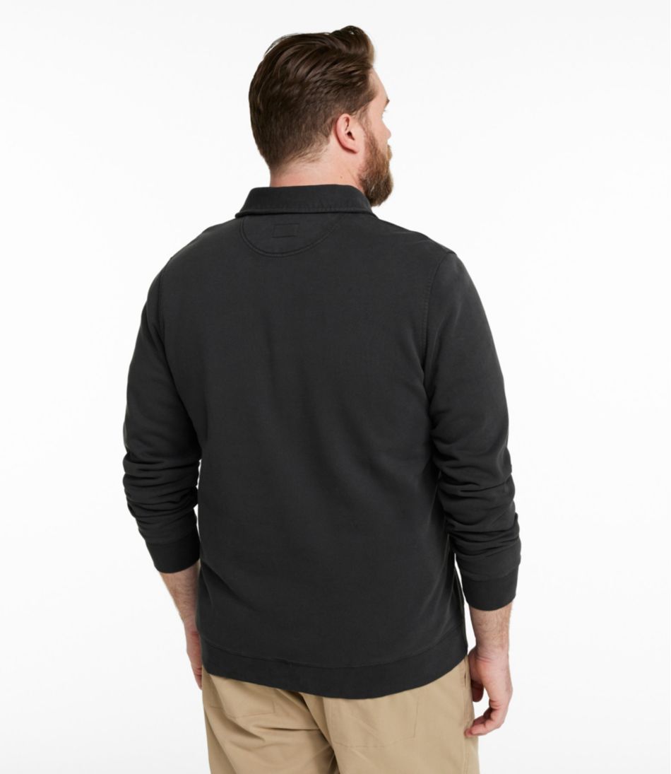 Men's Sunwashed Sweatshirt, Quarter-Zip Polo, Long-Sleeve - L.L.Bean Trusted