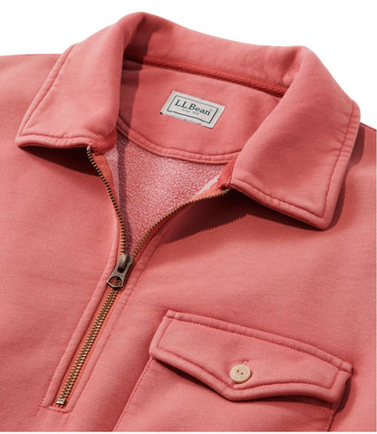 Men's Sunwashed Sweatshirt, Quarter-Zip Polo, Long-Sleeve - L.L.Bean Trusted