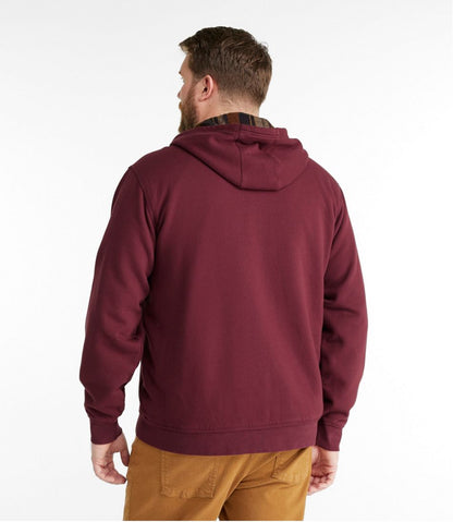 Men's Katahdin Iron Works® Hooded Sweatshirt, Flannel-Lined - L.L.Bean Customer Favorite