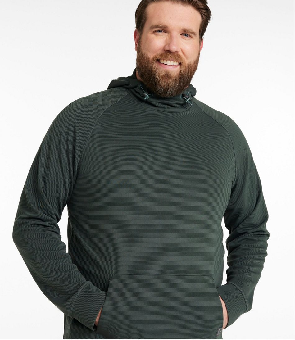 Men's VentureStretch Ottoman-Rib Hoodie - L.L.Bean Classic