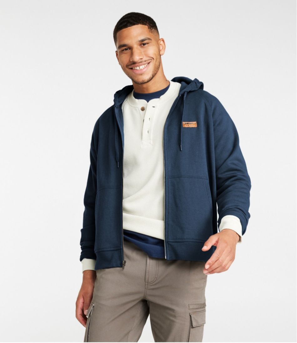 Men's Katahdin Iron Works® Full-Zip Sweatshirt, Hooded - L.L.Bean Everyday