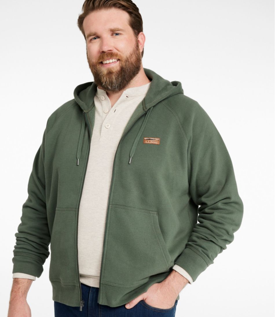 Men's Katahdin Iron Works® Full-Zip Sweatshirt, Hooded - L.L.Bean Everyday
