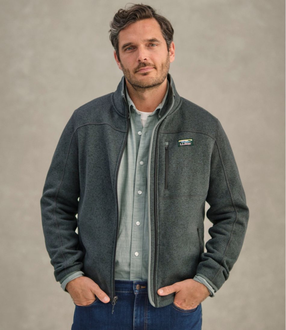 Men's L.L.Bean Sweater Fleece Full-Zip Jacket - L.L.Bean Latest