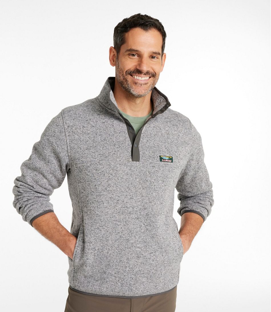 Men's L.L.Bean Sweater Fleece Pullover - L.L.Bean Quality