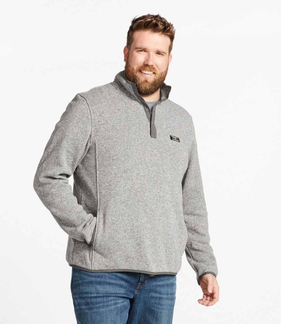 Men's L.L.Bean Sweater Fleece Pullover - L.L.Bean Quality