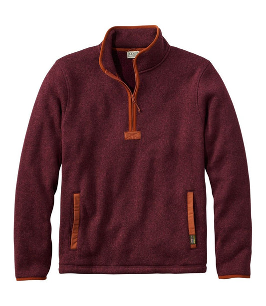 Men's Bean's Sweater Fleece Half-Zip Pullover - L.L.Bean Essential