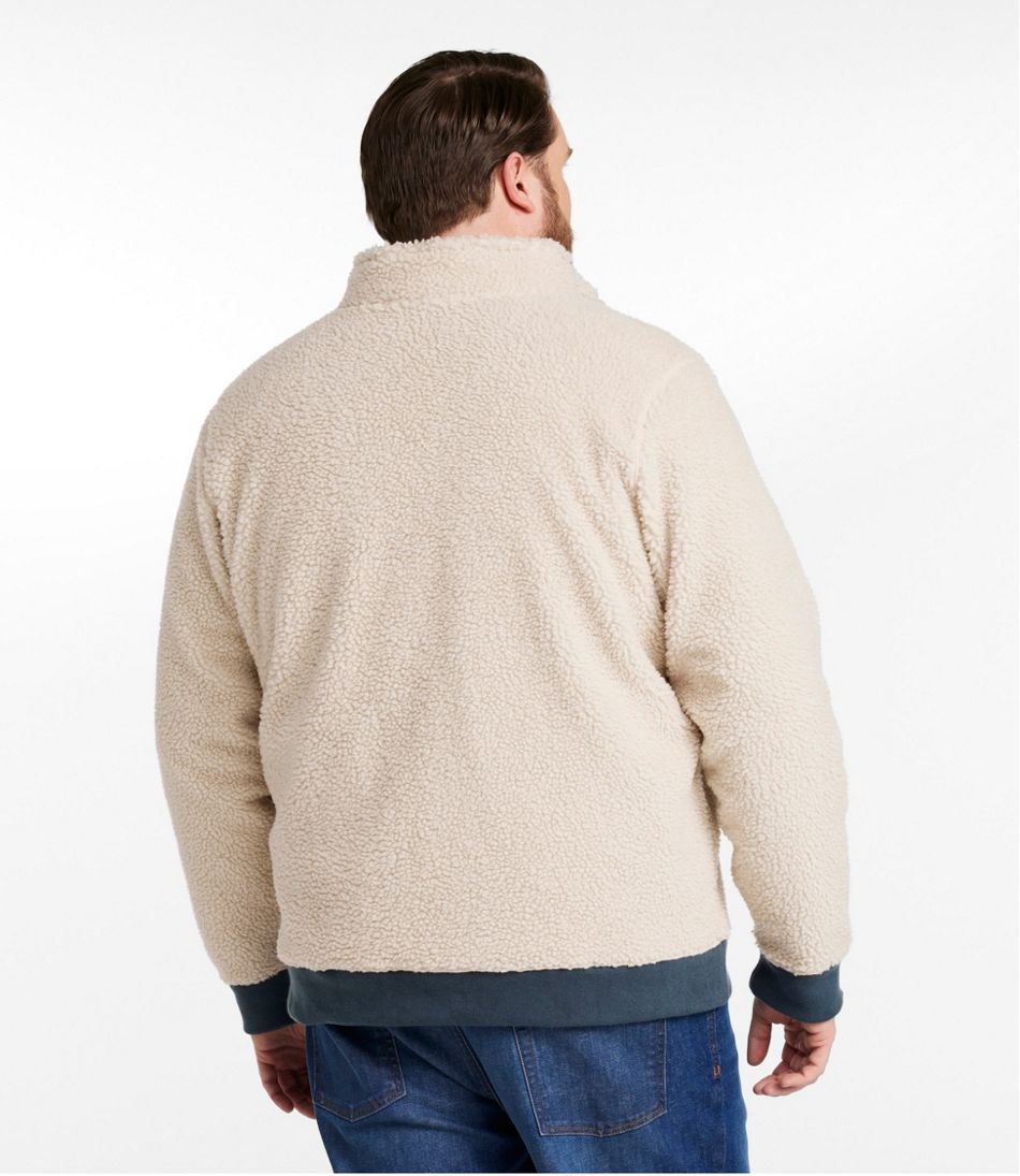 Men's Bean's Sherpa Fleece Jacket - L.L.Bean Great Value