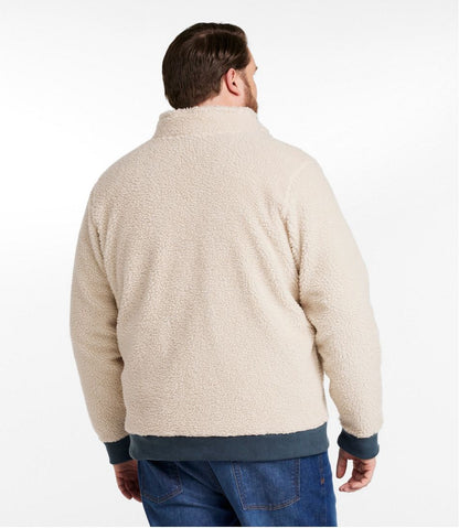 Men's Bean's Sherpa Fleece Jacket - L.L.Bean Great Value