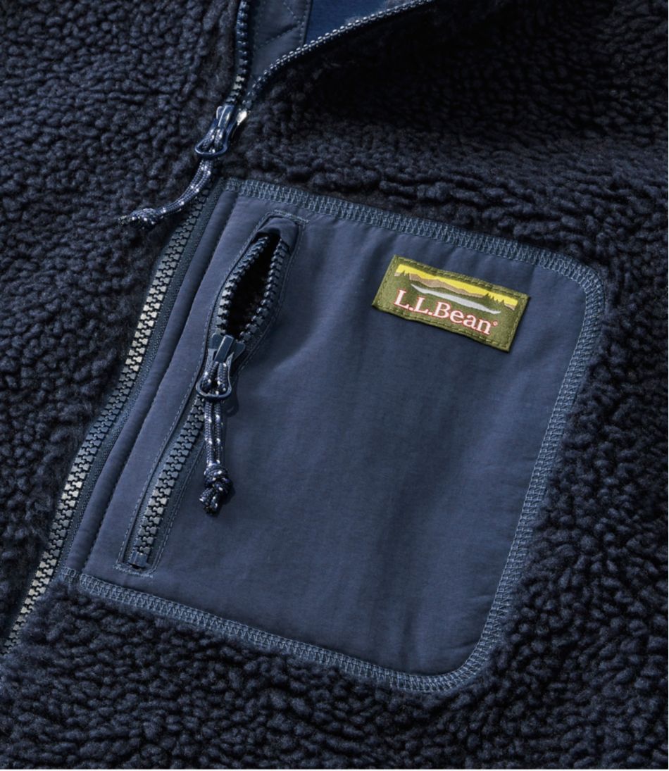 Men's Bean's Sherpa Fleece Jacket - L.L.Bean Great Value