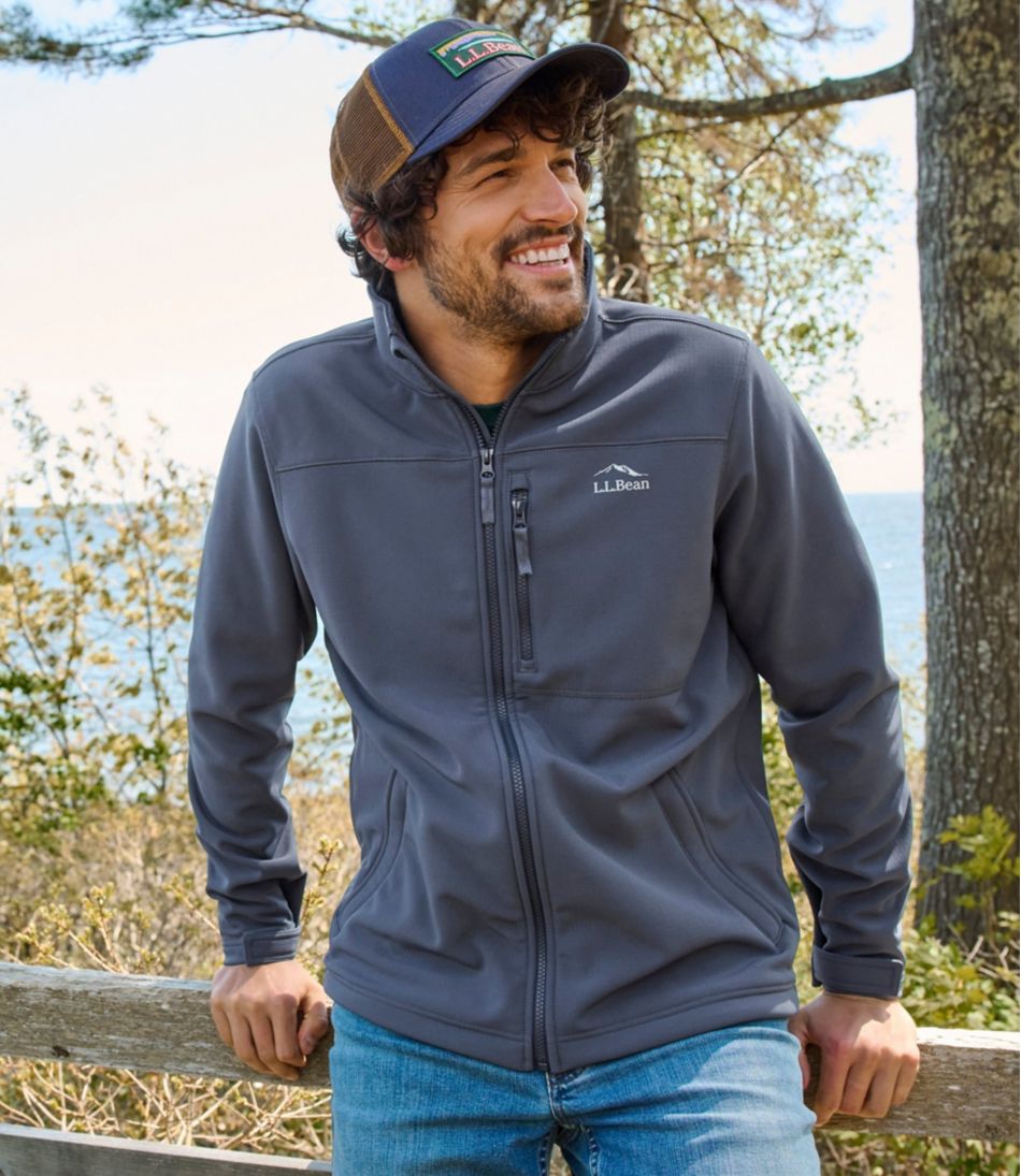 Men's Bean's Windproof Softshell Jacket - L.L.Bean Quality