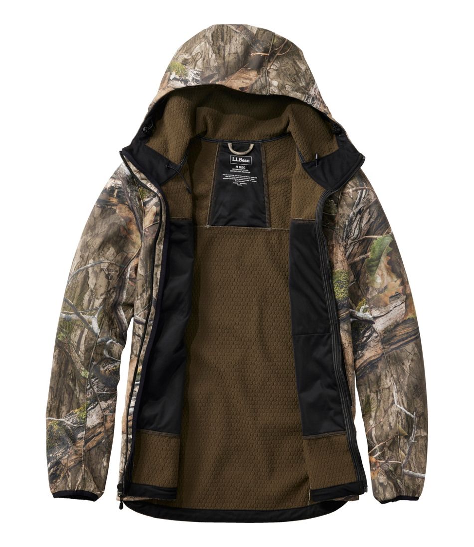 Men's Ridge Runner Softshell Jacket, Camo - L.L.Bean Value